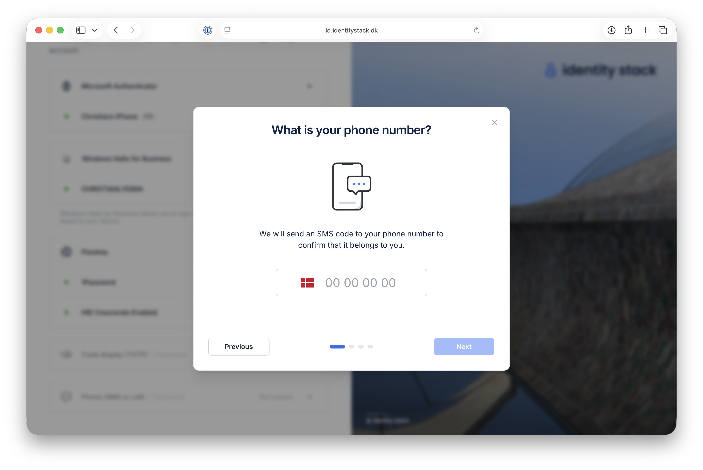Enter your phone number